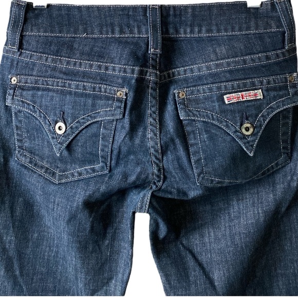 Hudson Fine Tailored Black Low Rise Denim Jeans Women’s Size 27 - Picture 4 of 5